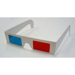 Анаглифные 3d стерео очки (картон)